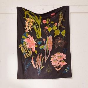 Urban outfitters botanical chart tapestry